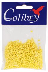 Изображение товара Бисер Colibry желтый, 20 г