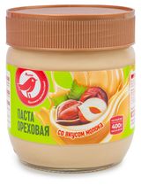 Изображение товара Паста АШАН Красная птица ореховая со вкусом молока Турция, 400 г