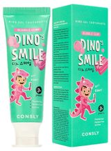 Изображение товара Зубная паста гелевая CONSLY с ксилитом и вкусом жвачки с 3 лет, 60 г