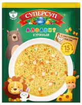 Изображение товара Суп «СУПЕРСУП» куриный Алфавит, 70 г