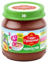Изображение товара Пюре «Сады Придонья» из чернослива с 4 мес., 80 г