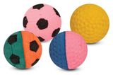 Изображение товара Набор игрушек для кошек Triol мяч спортивный 4 шт, 40 мм