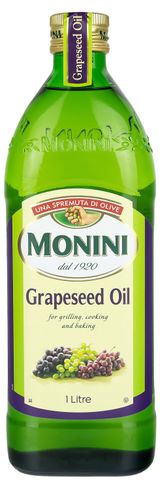 Изображение товара Масло из виноградных косточек Monini Grapeseed Oil рафинированное, 1 л