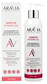Изображение товара Гель для интимной гигиены ARAVIA Laboratories Успокаивающий для чувствительной кожи, 200 мл