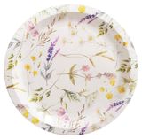 Изображение товара Тарелка одноразовая бумажная 23см гербарий, 6 шт