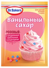 Изображение товара Ванильный сахар Dr.Bakers розовый, 8 г