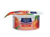Изображение товара Биотворог «Свежее Завтра» персик 4,2% Беларусь, 120 г