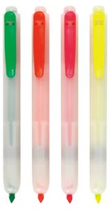 Изображение товара Текстовыделитель АШАН Красная птица автоматический, 1 шт в ассортименте