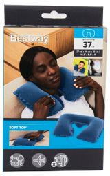 Изображение товара Подушка надувная BESTWAY флокированная, 37х24х10 см