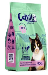 Изображение товара Сухой корм для кошек CatVill с говядиной и голубикой, 400 г
