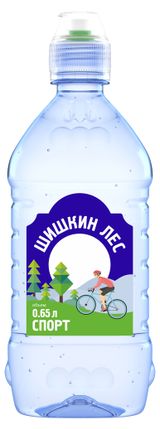 Изображение товара Вода питьевая «Шишкин Лес» спорт, 650 мл