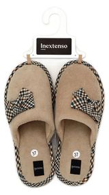 Изображение товара Тапочки женские InExtenso с закрытым носом размер 36, 1 шт в ассортименте