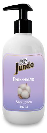 Изображение товара Гель-мыло для рук Jundo Silky Cotton, 500 мл