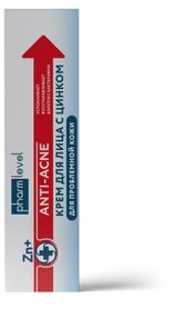 Изображение товара Крем для лица Pharmlevel с цинком, 50 мл