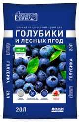 Изображение товара Грунт плодородный «Четыре сезона» Для голубики и лесных ягод, 20 л