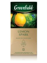 Изображение товара Чай черный Greenfield Lemon Spark, 25х1,5 г