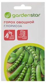 Изображение товара Семена Горох овощной Garden Star Глориоза, 5 г