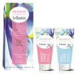 Изображение товара Набор подарочный Profresh Le Bouton, Крем для рук питательный 75 мл + Крем для ног смягчающий 75 мл