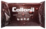 Изображение товара Салфетки влажные Collonil для гладкой кожи с натуральным воском, 15 шт