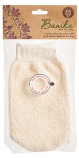 Изображение товара Мочалка Banika Рукавица хлопок, 23х12 см