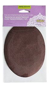 Изображение товара Заплатки термоклеевые Wellcraft из искусственной кожи, 2 шт