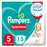 Изображение товара Трусики Pampers Pants 5 (12-18 кг), 15 шт