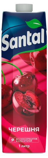 Изображение товара Нектар черешневый Santal, 1 л