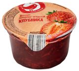 Изображение товара Десерт плодово-ягодный АШАН Красная птица с клубникой охлажденный, 200 г