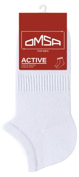 Изображение товара Носки мужские OMSA for MEN Active укороченные Bianco, р 39-41