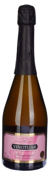 Изображение товара Игристое вино Vinotuar розовое полусладкое Россия, 0,75 л