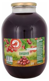 Изображение товара Нектар вишневый АШАН Красная птица, 3 л