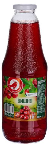 Изображение товара Нектар вишневый АШАН Красная птица, 1 л