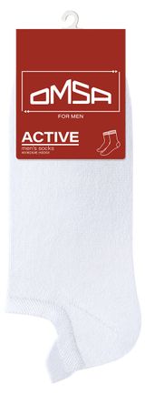 Изображение товара Носки мужские OMSA for MEN Active укороченные Bianco, р 39-41