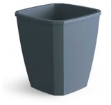 Изображение товара Кашпо Martika art of form Лаунж темно-серый 17,6 см, 4 л