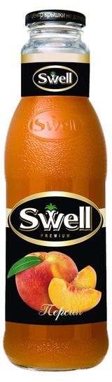 Изображение товара Нектар Swell персик с мякотью, 750 мл