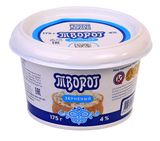 Изображение товара Творог зерненый «Рузское молоко» 4% БЗМЖ, 175 г