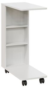 Изображение товара Стол журнальный Твист белый ясень, 78х30х60 см