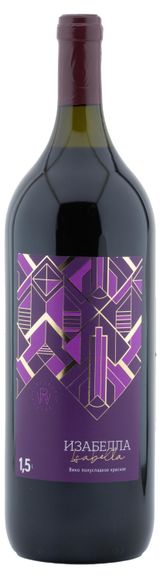 Изображение товара Вино Balance Wine Изабелла красное полусладкое Россия, 1,5 л