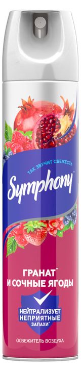 Изображение товара Освежитель воздуха Symphony Гранат и Сочные ягоды, 300 мл