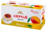 Изображение товара Чай черный «АЗЕРЧАЙ» Манго в пакетиках, 25х1,8 г