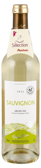 Изображение товара Вино Pierre Chanau Sauvignon Ardeche белое сухое Франция, 0,75 л