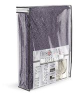 Изображение товара Портьера Amore Mio Эко лен блэкаут пепельная лаванда, 160х260 см