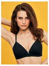 Изображение товара Бюстгалтер женский MINIMI бескостный на стане Micro Nero, 75 C