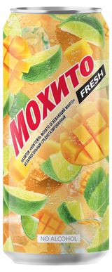 Изображение товара Напиток газированный «Мохито» освежающий манго, 0,45 л