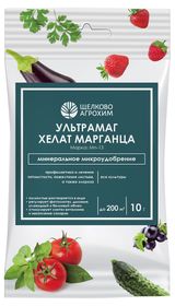 Изображение товара Удобрение «Щелково Агрохим» Ультрамаг Хелат Марганца, 10 г
