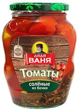 Изображение товара Томаты соленые «Дядя Ваня» из бочки, 680 г