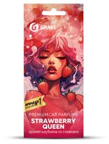 Изображение товара Ароматизатор воздуха картонный Grass Strawberry queen