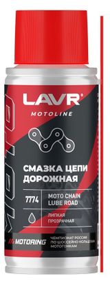 Изображение товара Смазка цепи LAVR Mото дорожная, 140 мл