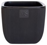 Изображение товара Горшок VipSet Фабио с дренажной системой черный, 1,95 л