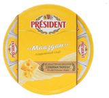 Изображение товара Сыр плавленый Мааздам President треугольники БЗМЖ, 140 г